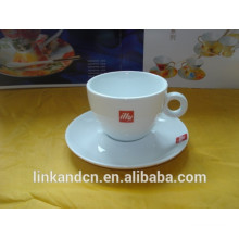 2014haonai gut verkauft keramischen kaffeetasse, kleine kaffeetasse und saucer set